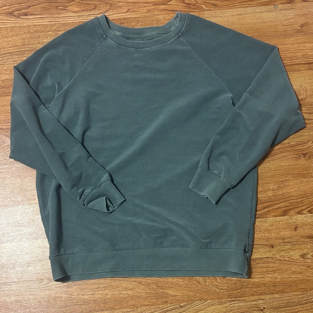Alternative Apparel Women's Crewneck Sweater - Slate Green
